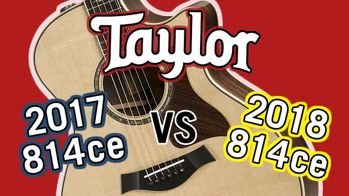 Taylor 2017 814ce vs 2018 814ce V-Class Comparison