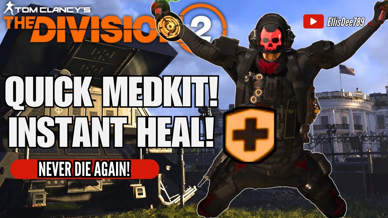 How to Use QUICK HEAL Instant Armor Kit, Never Die Again! - The Division 2