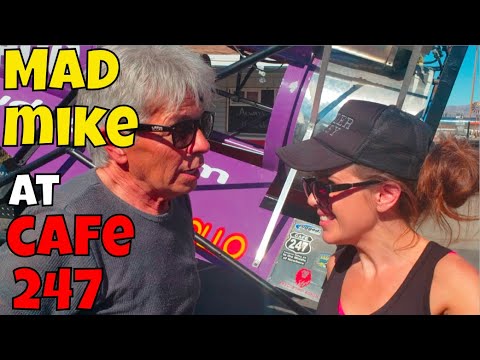A Chance Encounter With Mad Mike Hughes at Cafe 247