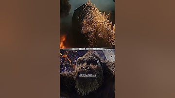 Godzilla vs Kong (in terms of writing)