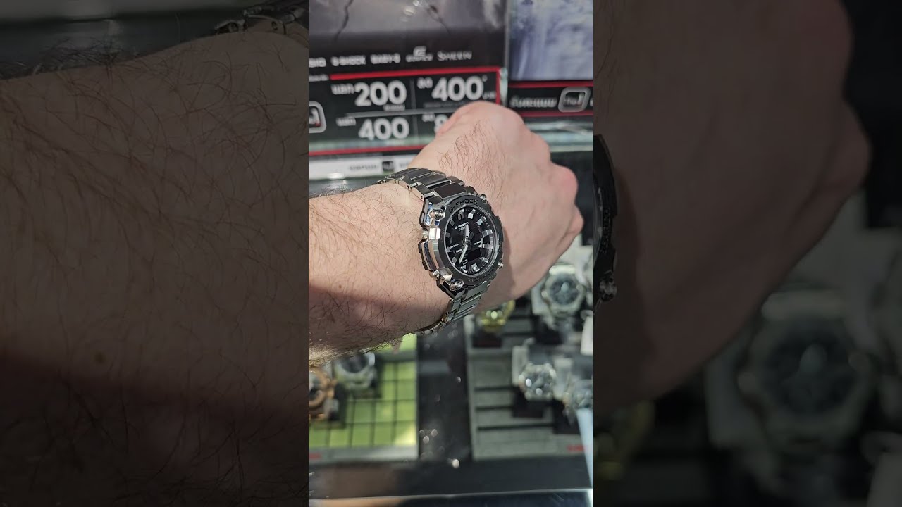NEW GST-B600 GSHOCK GSTEEL FIRST IMPRESSIONS! - YouTube