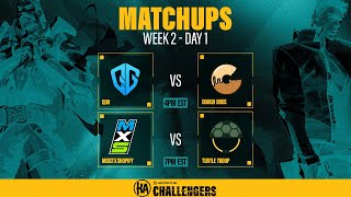 QOR vs DB - Challengers NA - Stage 2 Main Event Week 2 - Map 1