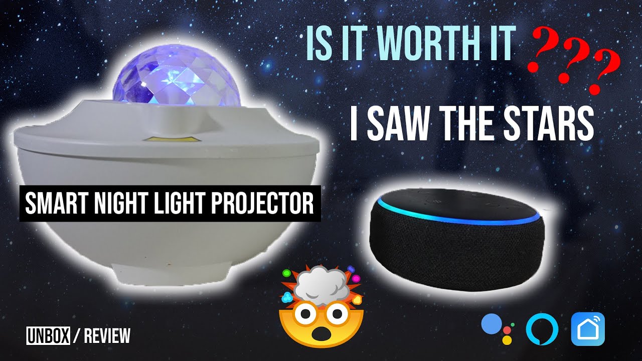 Smart Night Light Projector Review 