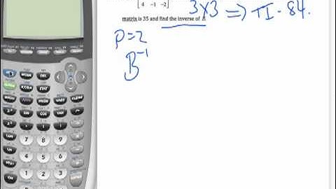Finding 3x3 Matrix Inverse with GDC