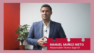 Entrevista Manuel Muñoz, Responsable Técnico Sage X3 en Aitana