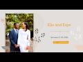 LIVE Wedding Ceremony Of Elie Espe 21 03 2026 LIVE Wedding Ceremony Of Elie Espe 21 03 2026