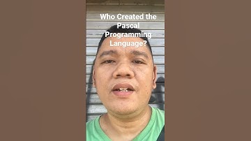 Who Created the Pascal Programming Language?