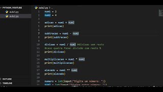 Aula 02 - Operações Matemáticas em Python - Curso de Python