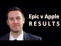 Epic v Apple Court Case Results