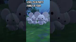 Tandemaus | Maushold | Evolution in Pokemon Scarlet & Violet #pokemon #evolution #shorts