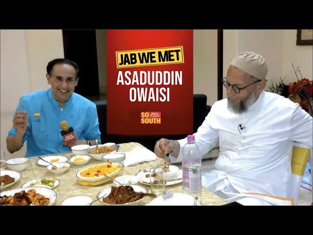 Rahul Kanwal in Conversation with Asaduddin Owaisi | Jab We Met | SoSouth class=