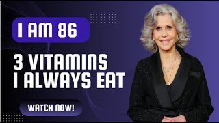 I EAT TOP 3 Vitamins & Don't Get Old 🔥 Jane Fonda (86) still looks 59 !