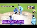 Sharjah 1997 india vs england  sachins 91 leads to a thrilling finish