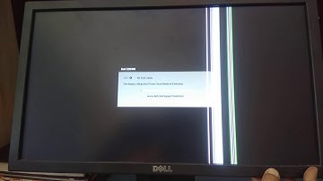 Dell monitor self test