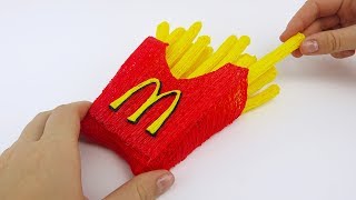 STL file Fries - pen holder - McDonald's inspired 🍟・3D printable model to  download・Cults