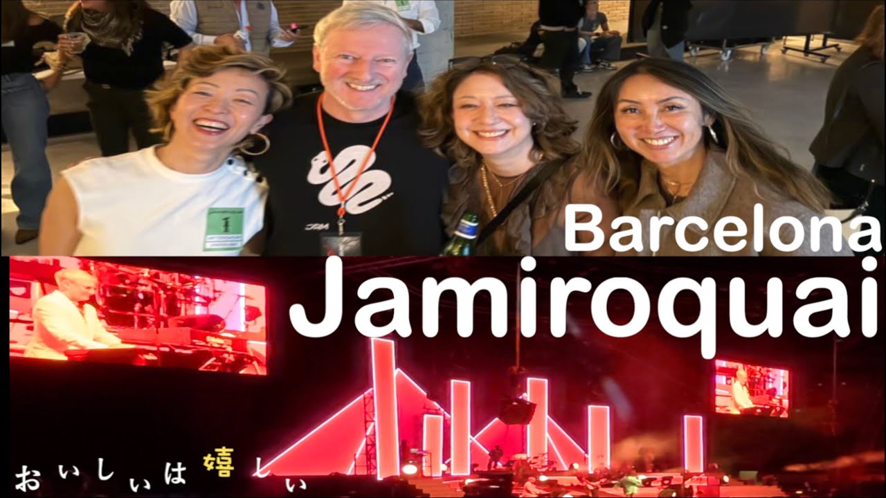 【Jamiroquai】あの3人でdaddyのコンサートへ1泊2日バルセロナ。素敵だったEDITIONホテル 