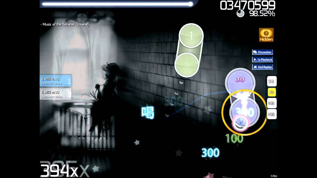 [osu!] Tsukasa - Music of the Spheres (EvilElvisV2)