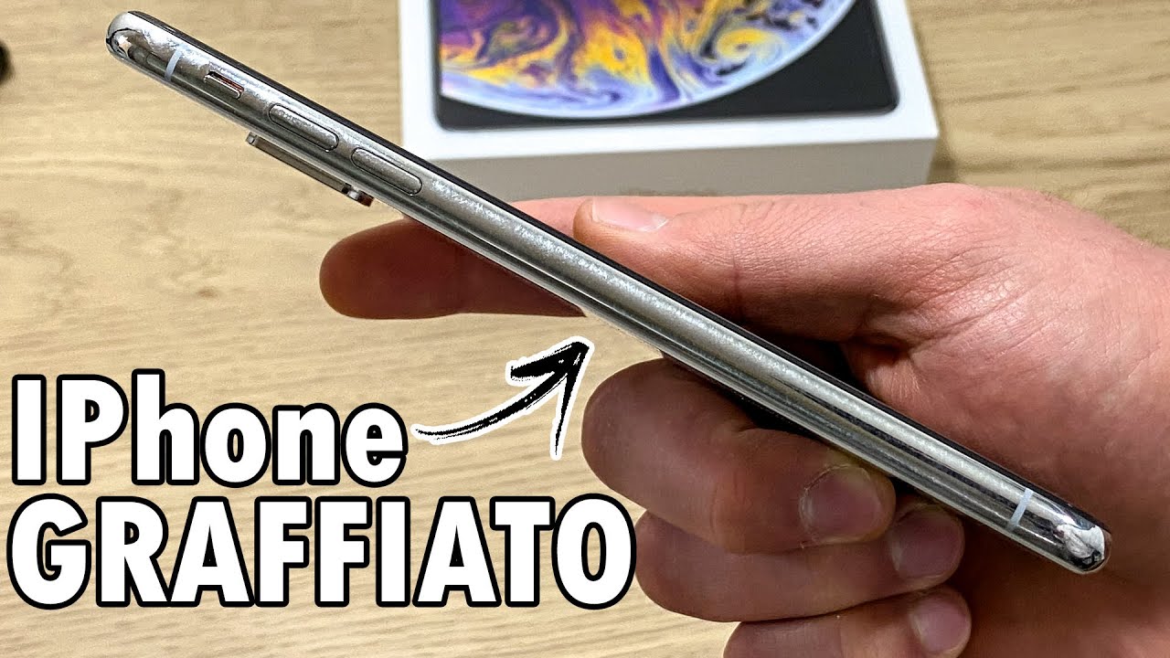 ELIMINARE GRAFFI DA IPHONE 11 - 11 PRO - XS - X - XR. *metodo