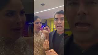 Laura OLascuaga Miss Universe Colombia 2020 Con William Duarte  en Barranquilla