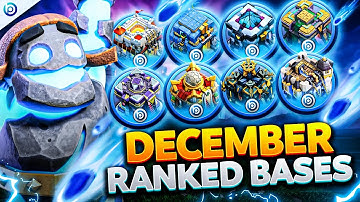 Best Ranked Mode Bases for All Town Halls (TH11–TH18) | Clash of Clans Base Layouts