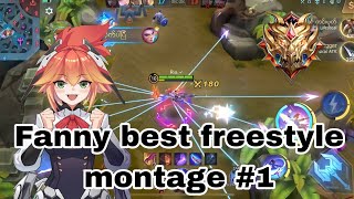 Fanny No1.best freestyle Montage#1 #mlbb #Fanny