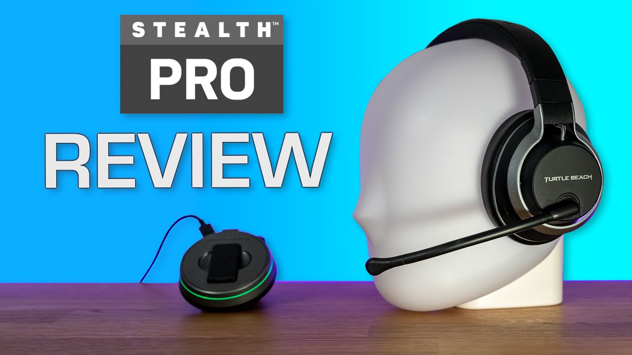 Turtle Beach Stealth Pro Headset Review - It's Showtime! 