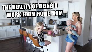 What My Days REALLY Look Like / Work From Home Mom Life, Workout Routine, Balancing LIFE