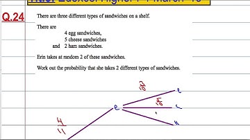 Edexcel Higher P1 March 2013 Q24