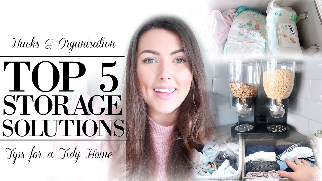 5 STORAGE SOLUTIONS THAT CHANGED MY LIFE! | ORGANISATION & STORAGE