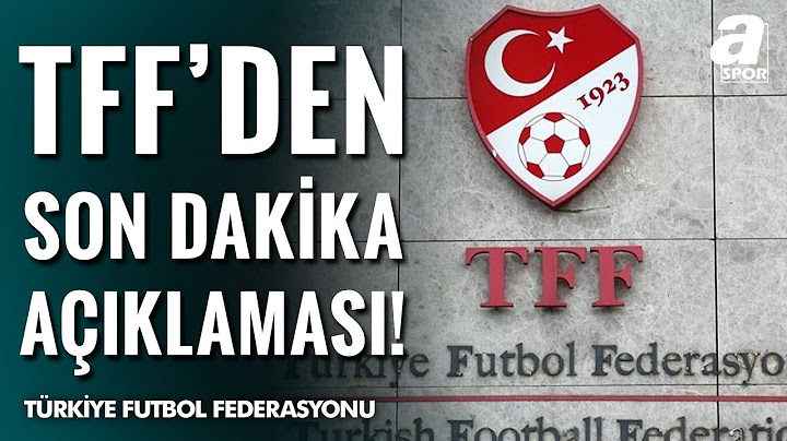 TFF Başkanı İbrahim Hacıosmanoğlu, Yarın Saat 13.00'te Açıklamalarda Bulunacak / A Spor