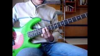 Coldplay-Sparks (Bass Cover)