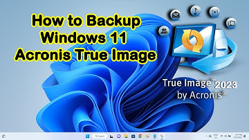 How to Backup Windows 11 Use Acronis True Image 2023  #Acronis