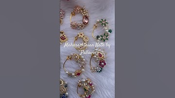 AD stone Nath 🥰 booking number 9834784229 #shortvideo #nathwork #bridalnath