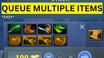 How To Queue Multiple Items in Dota 2(EASY)