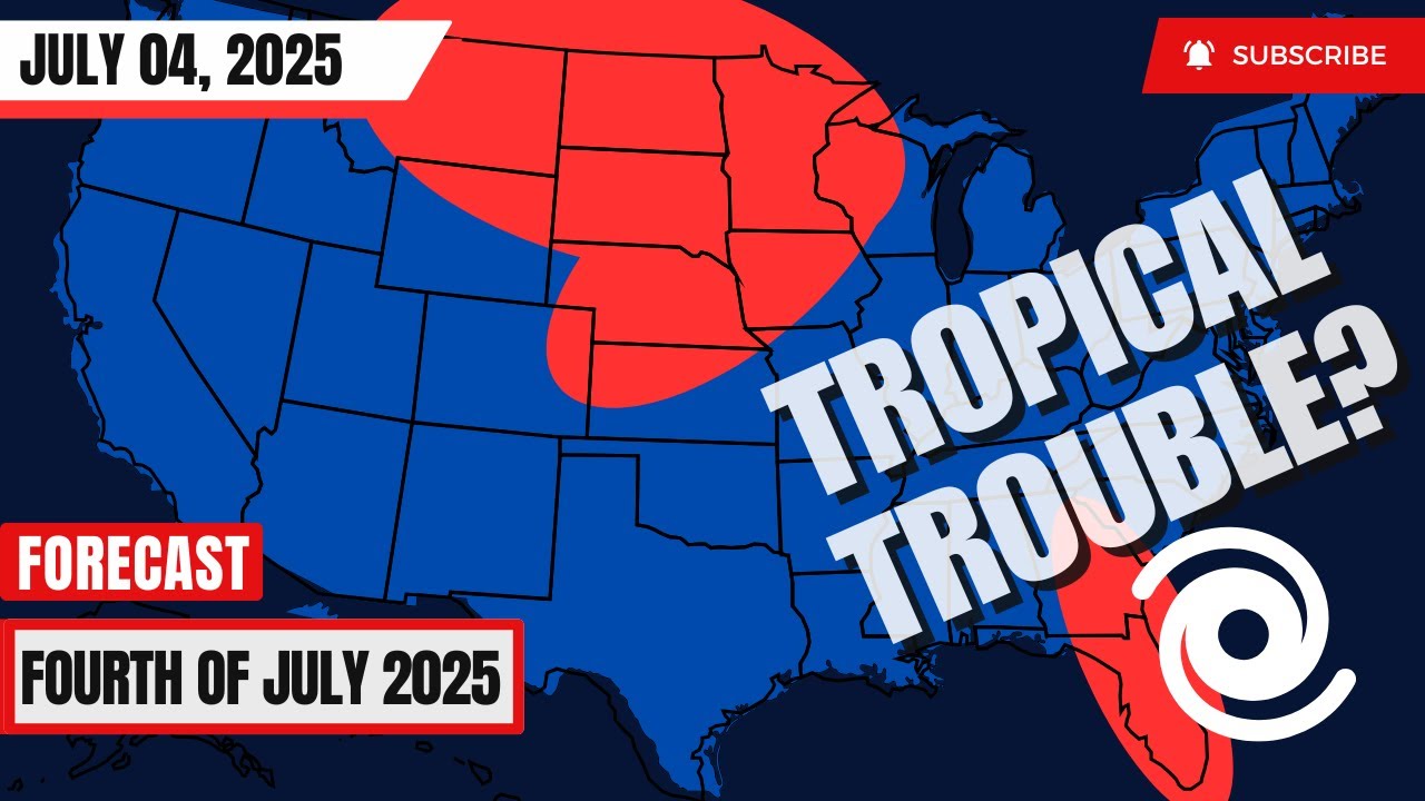 Fourth of July 2025 Weather Forecast - July 02, 2025 QuickCast - YouTube