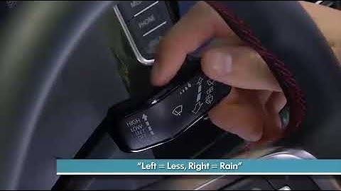 Front and Rear Wipers | Knowing Your VW