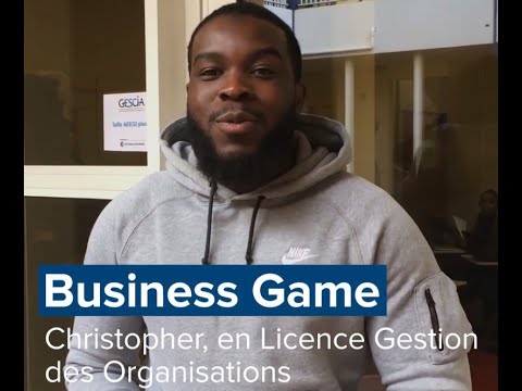 Business game des Licences Gestion des Organisations