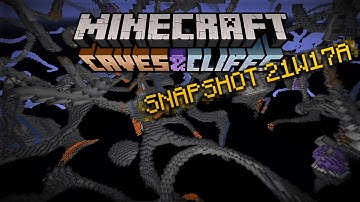 Minecraft 1.17 Snapshot 21W17A | Noodle Caves!!