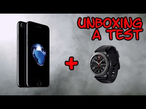 Samsung Gear S3 Frontier + Apple iPhone 7 Plus