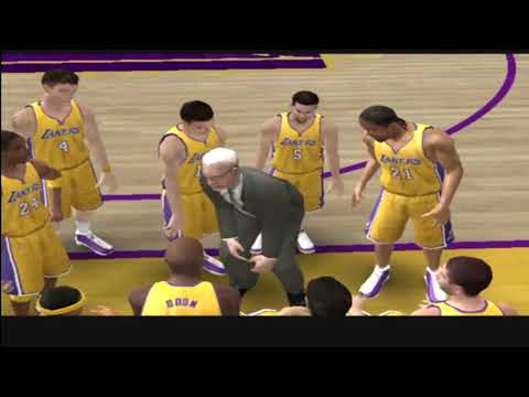 NBA Live 09 Gameplay | Mavs VS Lakers First Half PlayStation 2