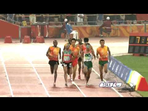 Men's 5000m T11 - Beijing 2008 Paralympic Games