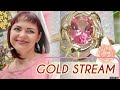 НОВИНКИ в ЗОЛОТЕ🎀Gold Stream🎀Драгоценная Коллекция🌺от Леди Самоцвет🌺Розовый Топаз🎀Хризолит🎀585