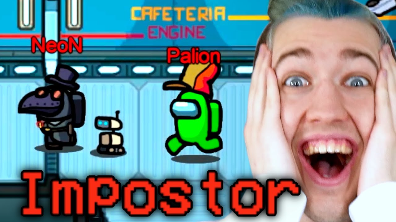 DUO IMPOSTORÓW z PALIONEM jest SUPER w AMONG US!