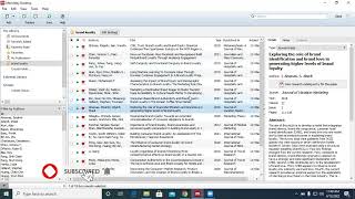 Adding files to your Mendeley desktop software
