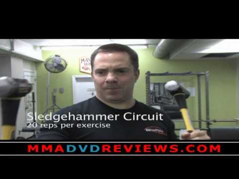 Kevin Kearns - MMA Strength Workout - Sledgehammer Circuit