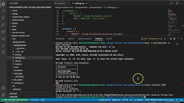 Connect to Database - MySQL (How does Django connect to MySQL/MariaDB database)