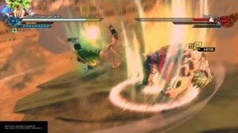 DBX2 Broly (Full Power Super Saiyan) Combo Inspired by Korosensei