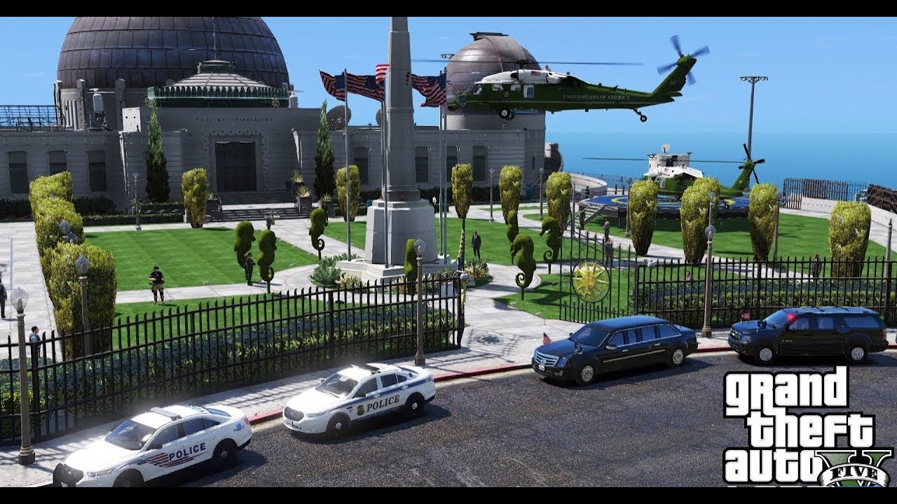 Гта покушение на президента. Белый дом в ГТА 5. Дом президента в ГТА 5. President Mod GTA 5.