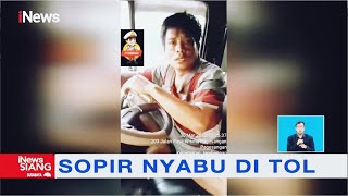 Asyik Nyabu di Tol Surabaya-Gempol, Sopir Truk Diciduk Petugas PJR #iNewsSiang 01/04