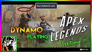 DYNAMO Playing Apex Legends 1st time 😱|| 0 Kill CHAMPION😂 || HIGHLIGHT#17